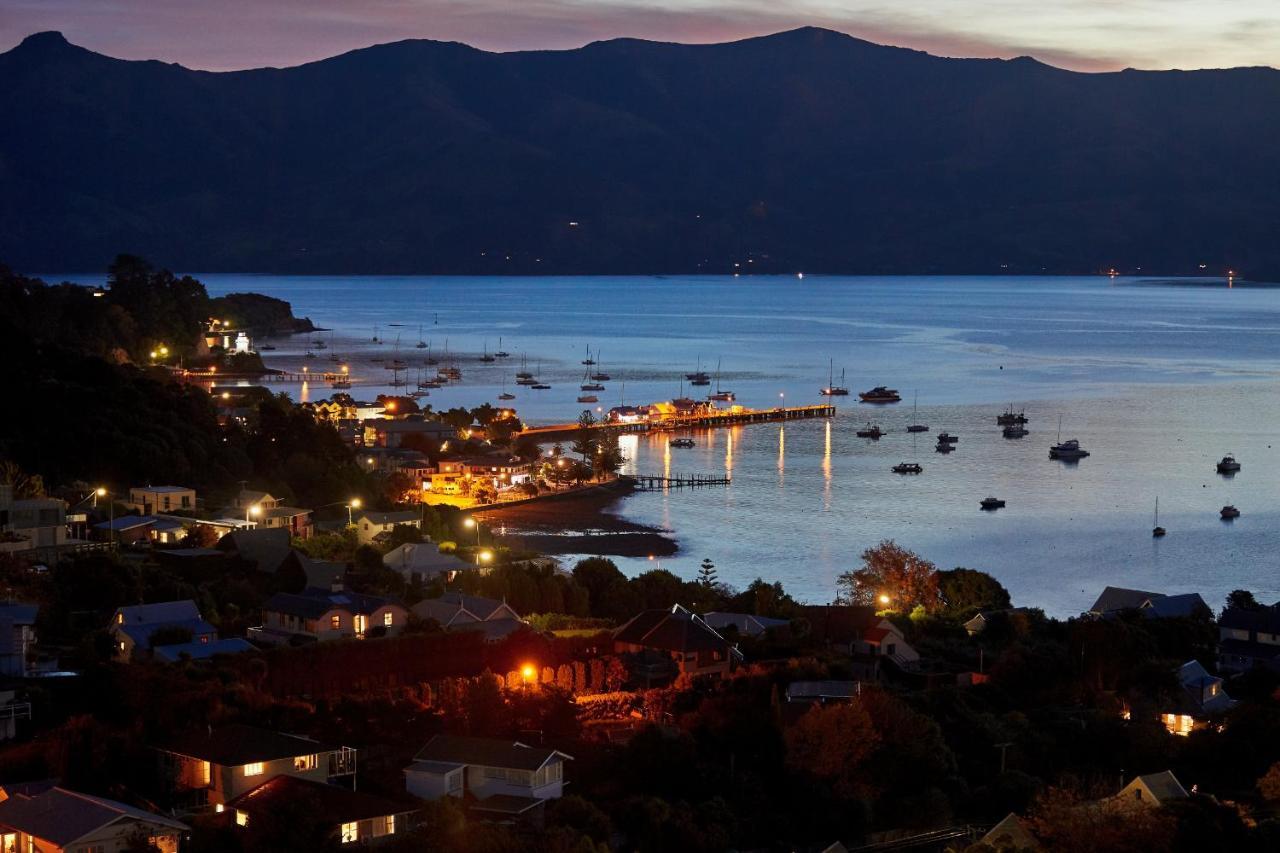 Akaroa Holiday Home Spacious And Quite With Stunning Harbour Views And Close To Town Exterior foto